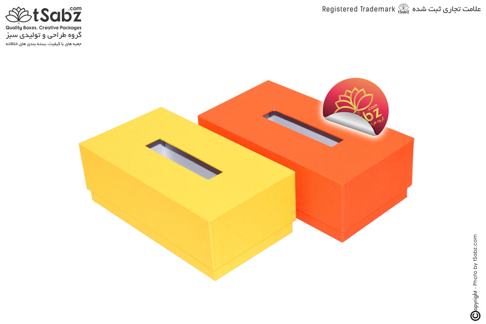 جعبه دستمال کاغذی - ساخت جعبه دستمال کاغذی